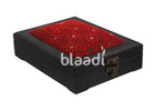 Large Palestinian Emroidered Black Wood Box